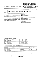 Click here to download PD7005 Datasheet