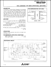 Click here to download M5240P Datasheet