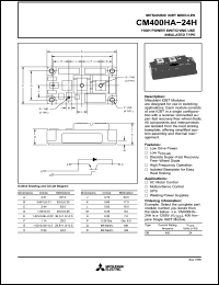 Click here to download CM400HA-24 Datasheet