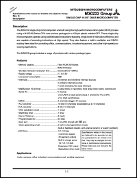 Click here to download M30222FG-XXXGP Datasheet