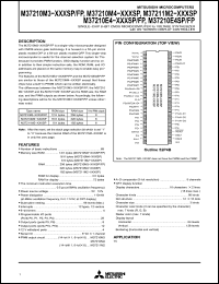 Click here to download M37210M4-807SP Datasheet