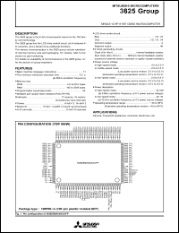 Click here to download M38257M8D090FP Datasheet