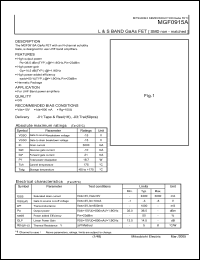 Click here to download MGF0915A Datasheet