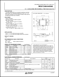 Click here to download MGFC36V4450A Datasheet