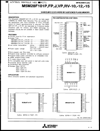 Click here to download M5M28F101J10 Datasheet