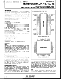 Click here to download M5M27C202FP15 Datasheet