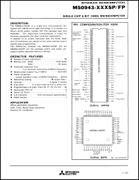 Click here to download M50943XXXFP Datasheet