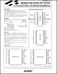 Click here to download M5M23160-150FP Datasheet