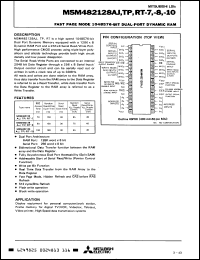 Click here to download M5M482128ATP10 Datasheet