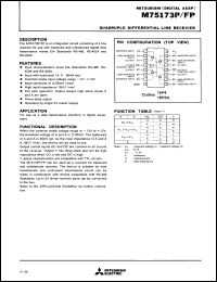 Click here to download M75173FP Datasheet