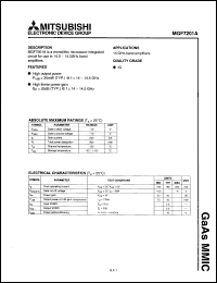 Click here to download MGF7201 Datasheet