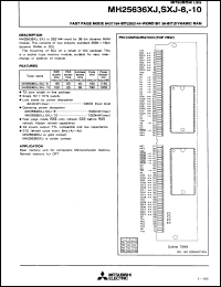 Click here to download MH25636AJ12 Datasheet