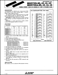 Click here to download MH25709J15 Datasheet