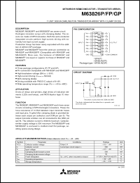 Click here to download M63826P Datasheet