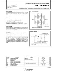 Click here to download M63820FP Datasheet