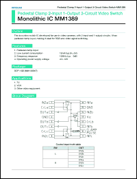 Click here to download MM1389XF Datasheet