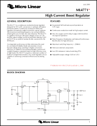 Click here to download ML4771ES Datasheet