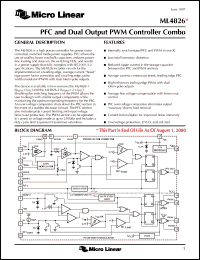 Click here to download ML4826CS-2 Datasheet