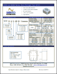 Click here to download MOEH3050A Datasheet