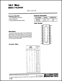 Click here to download SN54LS450LB Datasheet