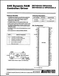 Click here to download DP8408-3DSHRP Datasheet