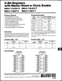 Click here to download SN54LS273FC Datasheet