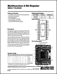 Click here to download SN74LS380L Datasheet