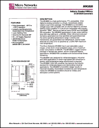 Click here to download MN3850 Datasheet