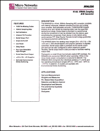 Click here to download MN6500S Datasheet