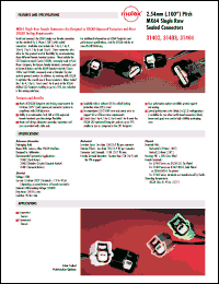 Click here to download 31402-3100 Datasheet