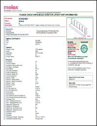 Click here to download 0010634027 Datasheet