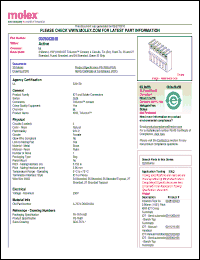 Click here to download 0009063040 Datasheet