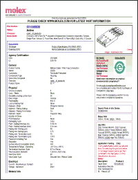 Click here to download 0014568030 Datasheet