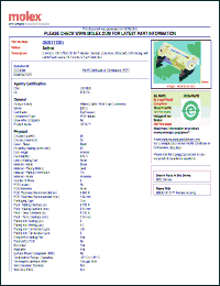 Click here to download 0905711261 Datasheet