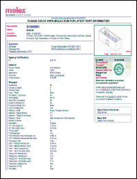 Click here to download 0015800061 Datasheet