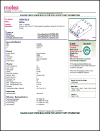 Click here to download 0050579218 Datasheet