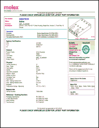 Click here to download 0050579215 Datasheet