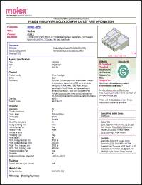 Click here to download 39-01-0431 Datasheet