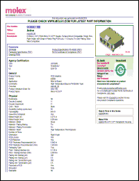 Click here to download 43650-1100 Datasheet