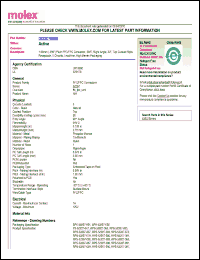 Click here to download 0522070585 Datasheet