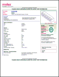 Click here to download 0510361200 Datasheet