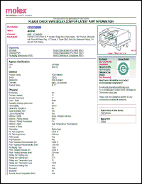 Click here to download 0705750086 Datasheet