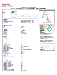 Click here to download 70545-0043 Datasheet