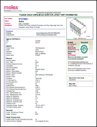 Click here to download 0719730321 Datasheet