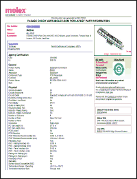 Click here to download 0850560000 Datasheet