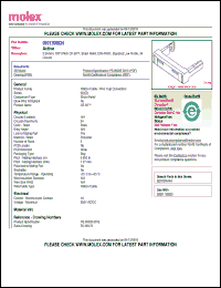 Click here to download 0901700034 Datasheet