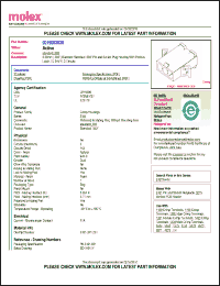 Click here to download 0019092036 Datasheet