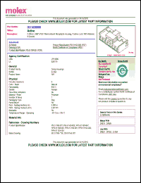 Click here to download 0511630900 Datasheet