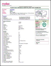 Click here to download 0705750011 Datasheet