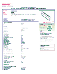 Click here to download 0781191178 Datasheet